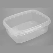 PP ravier 200ml transparent 108x86x35mm - cachete
