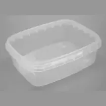 PP ravier 200ml transparent 108x86x35mm - cachete