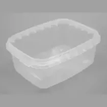 PP ravier 250ml transparent 108x86x40mm - cachete