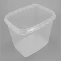 PP ravier 550ml transparent 108x86x95mm - cachete