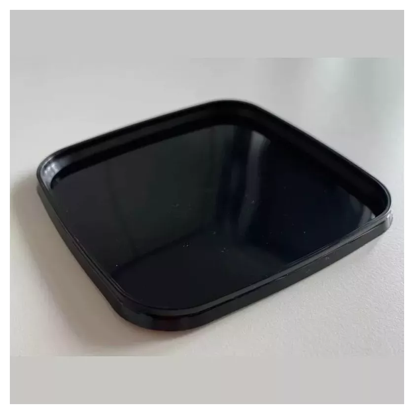 Couvercle PP ravier 600ml 128x128mm noir