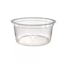 PP cup 150g diametre 95mm transparent Blanco