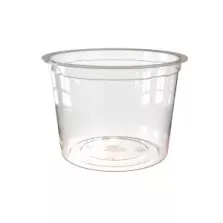 PP cup 300g diametre 95mm transparent Blanco
