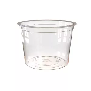 PP cup 300g diametre 95mm transparent Blanco