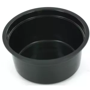 PP cup 150g diametre 95mm noir Blanco