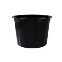 PP cup 300g diametre 95mm noir Blanco