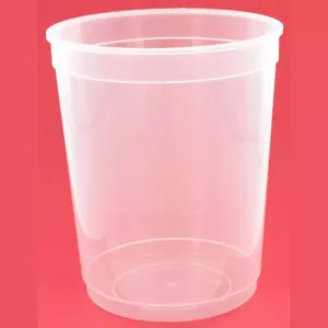 Ravier soupe 1L reference 115-138 PP diametre 115x138mm