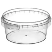 PP cup diametre 95x45mm 180ml S transparent cachete