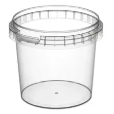 PP cup diametre 95x85mm 365ml S transparent cachete