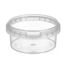 PP ravier TP95x44mm 180ml transparent cachete
