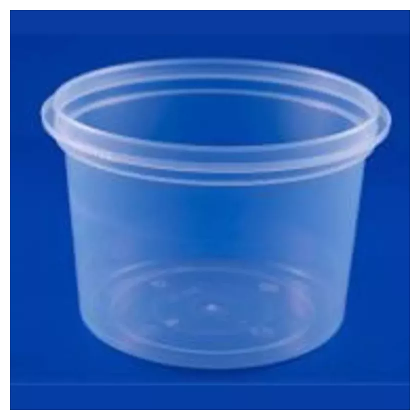 PP ravier diametre 114x80mm 565ml cachete