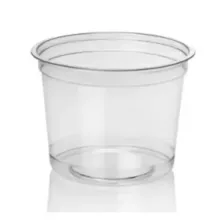 RPET pot diametre 101mm 400ml transparent