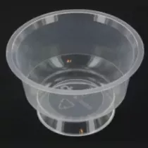 Ravier dessert pied diametre 95mm 150ml SP-PP transparent doux