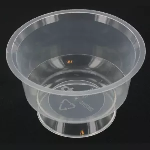 Ravier dessert pied diametre 95mm 150ml SP-PP transparent doux