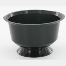 Ravier dessert pied diametre 95mm 150ml SP-PP noir doux