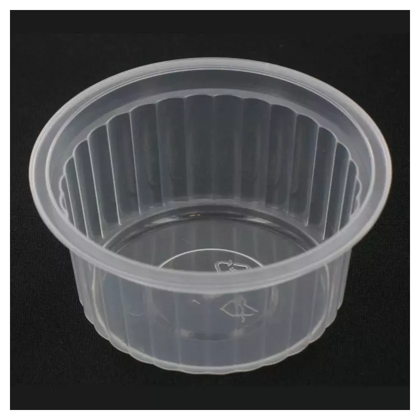 Ravier rond AS70-85 85ml PP ride transparent
