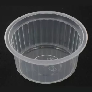 Ravier rond AS70-85 85ml PP ride transparent
