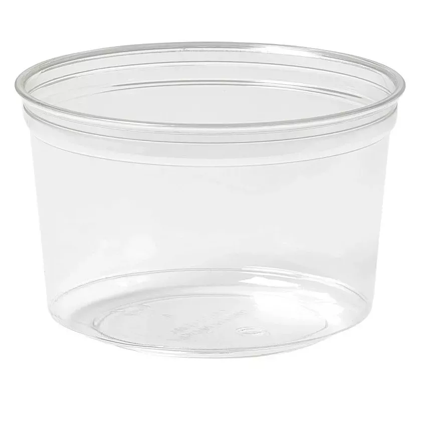 RPET ravier diametre 116-75mm 500ml Duni 177067 transparent