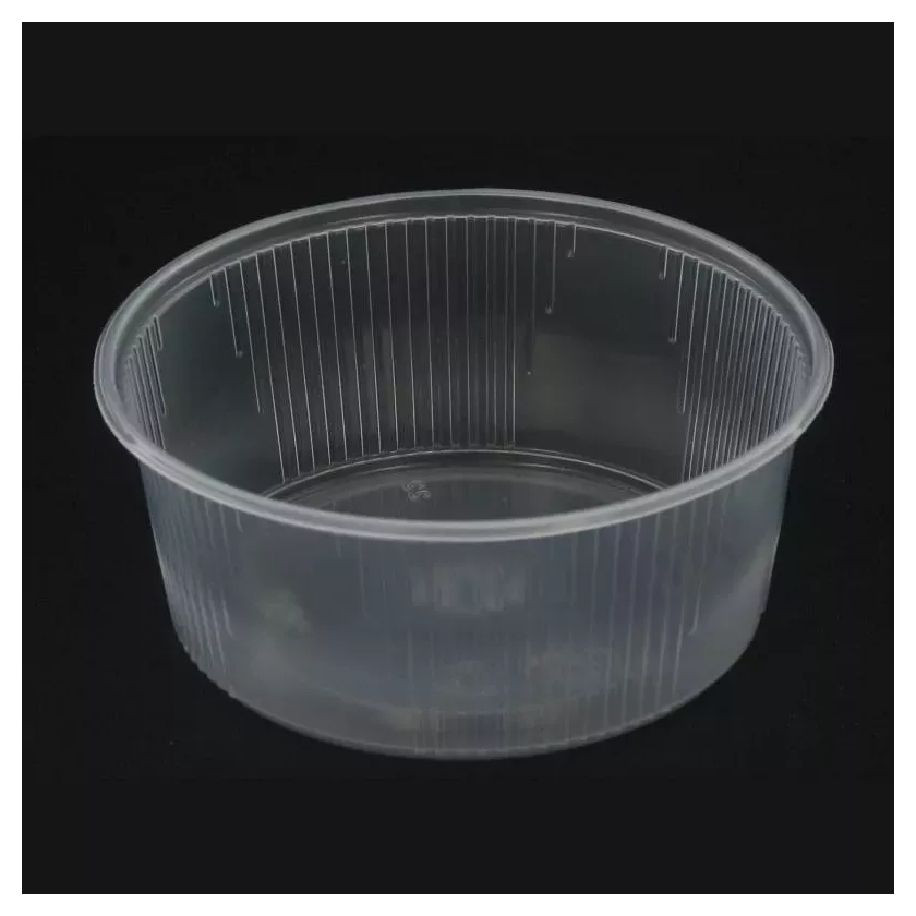 PP ravier 200ml diametre 101 40mm rond micro-ondes