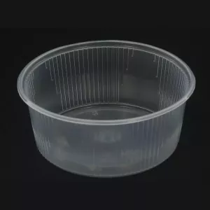 PP ravier 200ml diametre 101 40mm rond micro-ondes