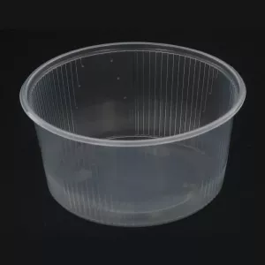 PP ravier 250ml diametre 101 48mm rond micro-ondes