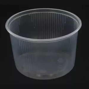 PP ravier 300ml diametre 101 65mm rond micro-ondes