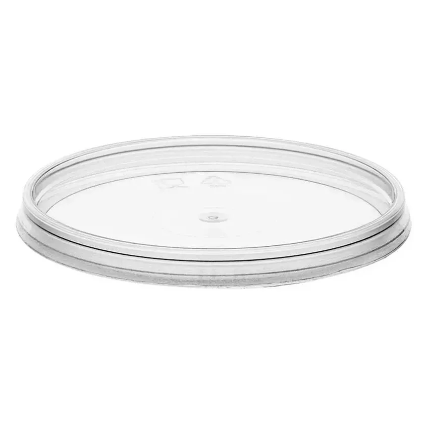 Couvercle PP ravier diametre 69mm transparent cachete
