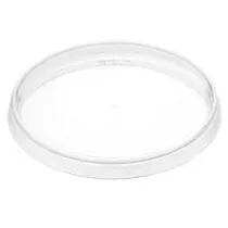 Couvercle PP cup diametre 95mm transparent cachete