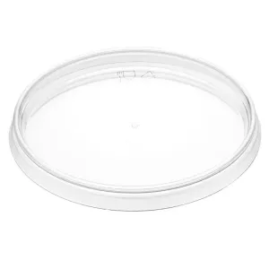 Couvercle PP cup diametre 95mm transparent cachete