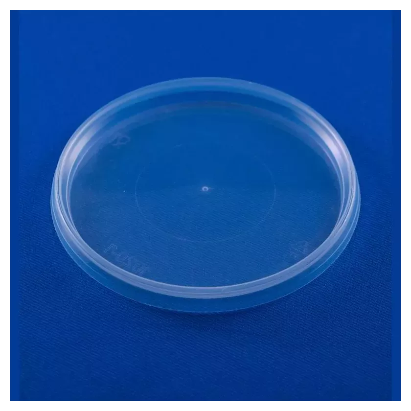 Couvercle PP ravier diametre 97mm transparent cachete