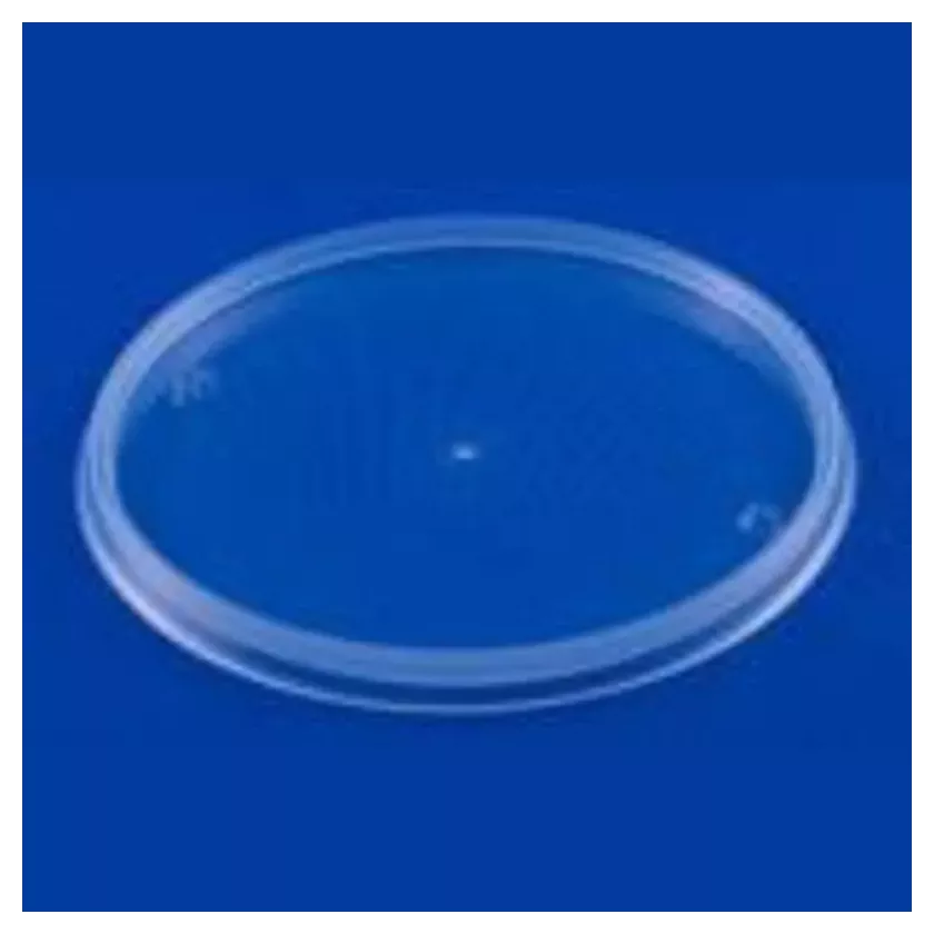 Couvercle PP ravier diametre 114mm transparent cachete