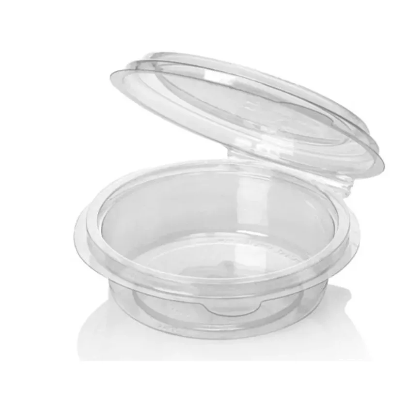 RPET insert 165ml couvercle a charniere pour RPET pot diametre 101mm 400ml