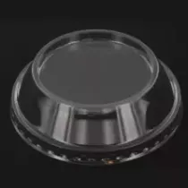 Couvercle ravier dessert diametre 95mm RPET transparent