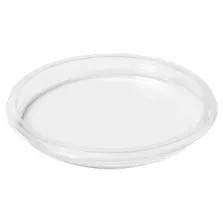 Couvercle RPET ravier diametre 116mm Duni 177069 transparent