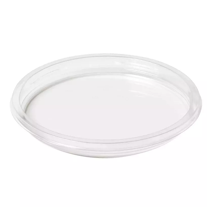 Couvercle RPET ravier diametre 116mm Duni 177069 transparent