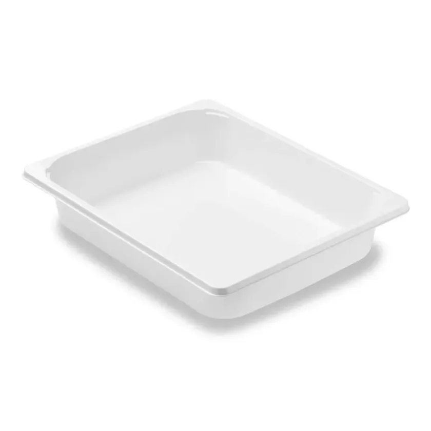 CPET 1-2 GN H60 4L blanc 325x265x60mm Duni 176602