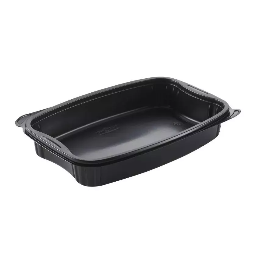 Ravier PP 980ml noir 254x174x42mm bistro