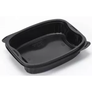 Ravier PP 700ml noir 190x155x41mm bistro