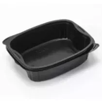 Ravier PP 900ml noir 190x155x52mm bistro