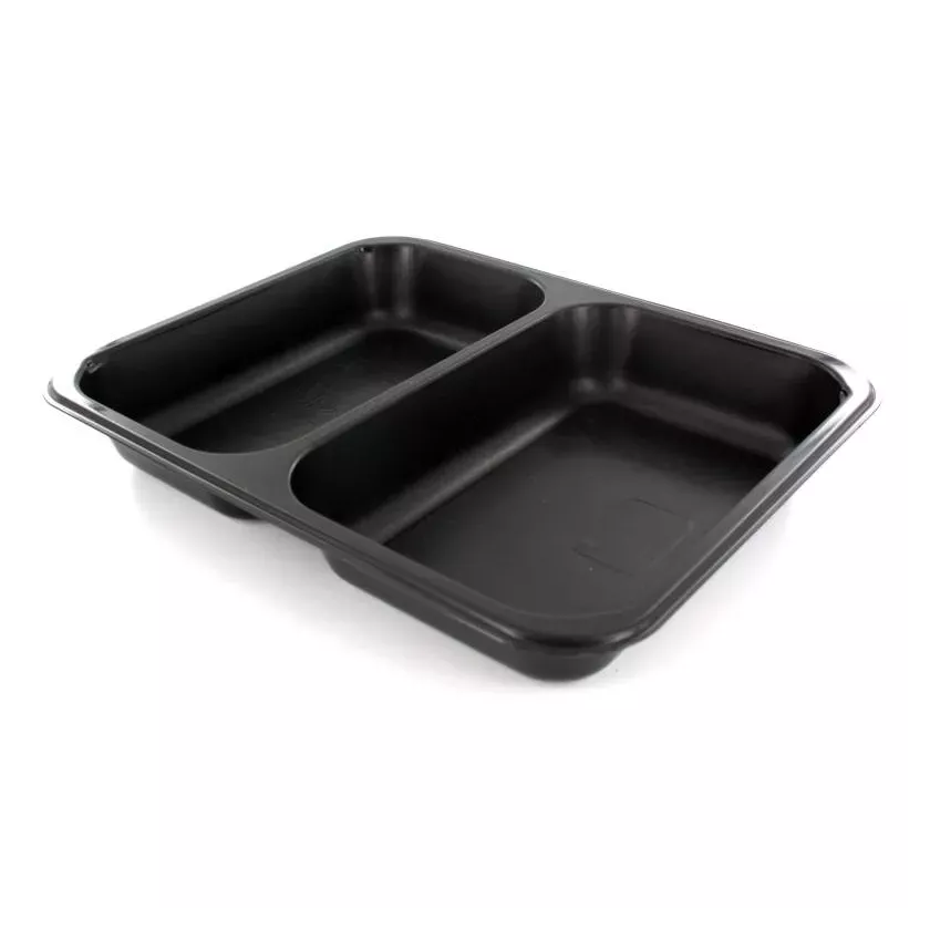 PP tray 227x178x32mm noir 2COMP - M
