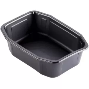 PP tray 215x148x70mm HMR noir 1 compartiment 1,3L Duni