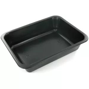PP tray 227x178x50mm noir 1COMP-1345ml-Duni 160063