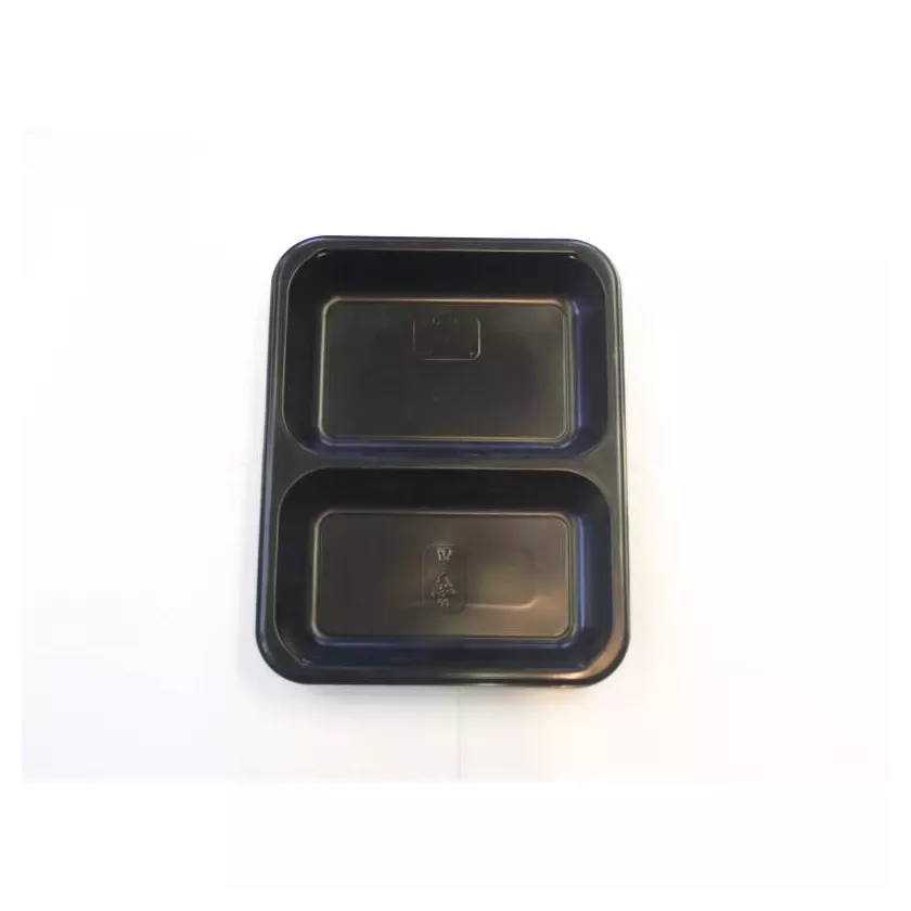 PP tray 227x178x50mm noir 2COMP - M