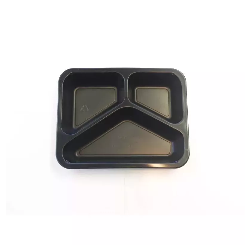 PP tray 227x178x50mm noir 3COMP - M