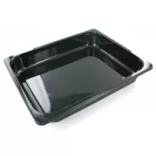 CPET 1-2 GN H50 noir 325x265x50mm Duni 115511