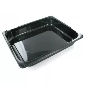 CPET 1-2 GN H50 noir 325x265x50mm Duni 115511