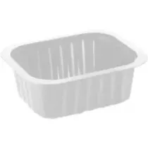 PP 1/8 GN H53 470ml blanc 138x114x35mm Duni