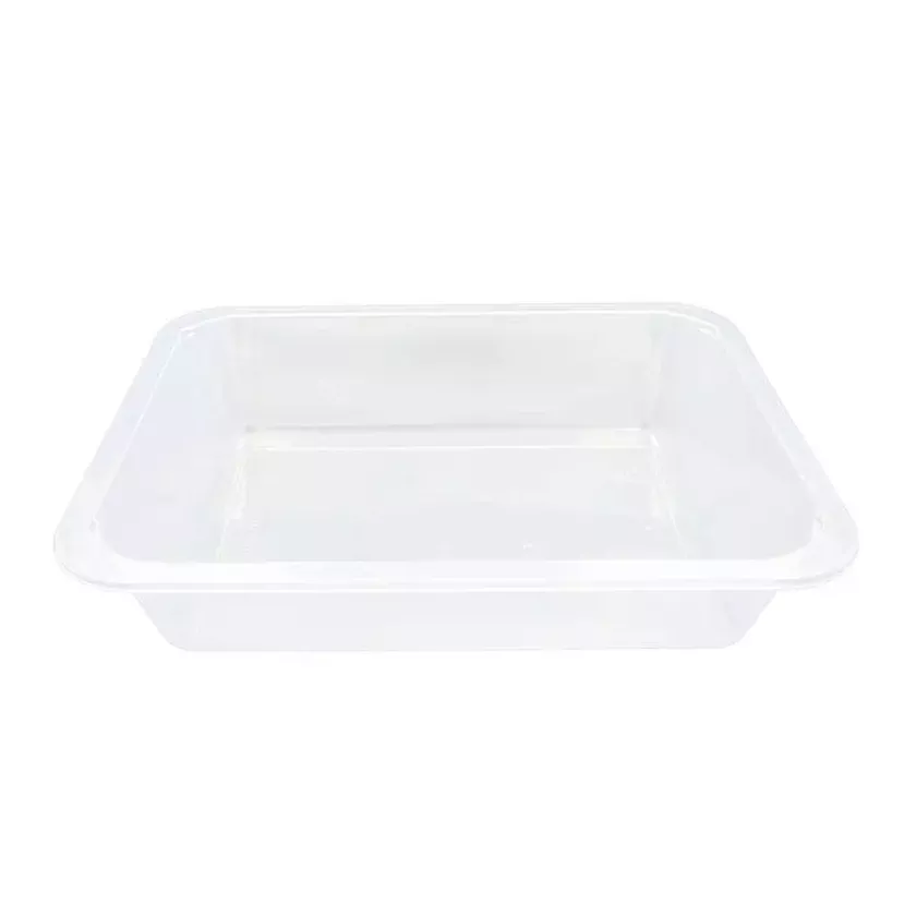 PP tray 227x178x50mm transparent 1COMP - M