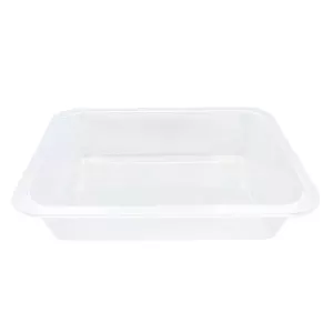 PP tray 227x178x50mm transparent 1COMP - M