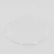 Couvercle dome APET 8 coins pour ravier 110xh33mm 200ml